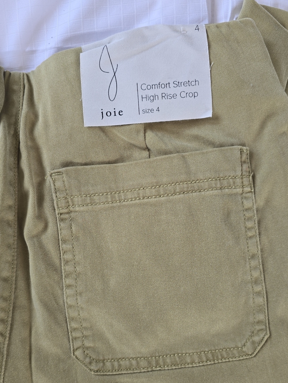 Super Soft Cropped Pull On Pant Size 4 Joie